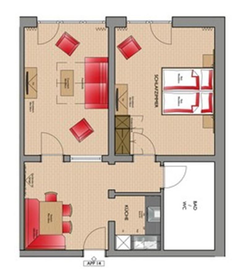 A Casa Saphir Appartement-Hotel เซิลเดน ภายนอก รูปภาพ